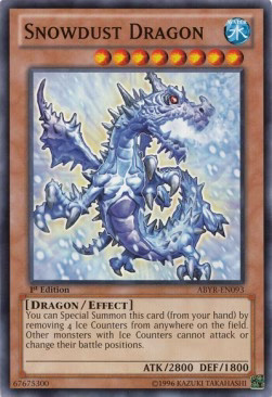 YuGiOh Snowdust Dragon ABYR-EN093 Common Englisch Neu unl.