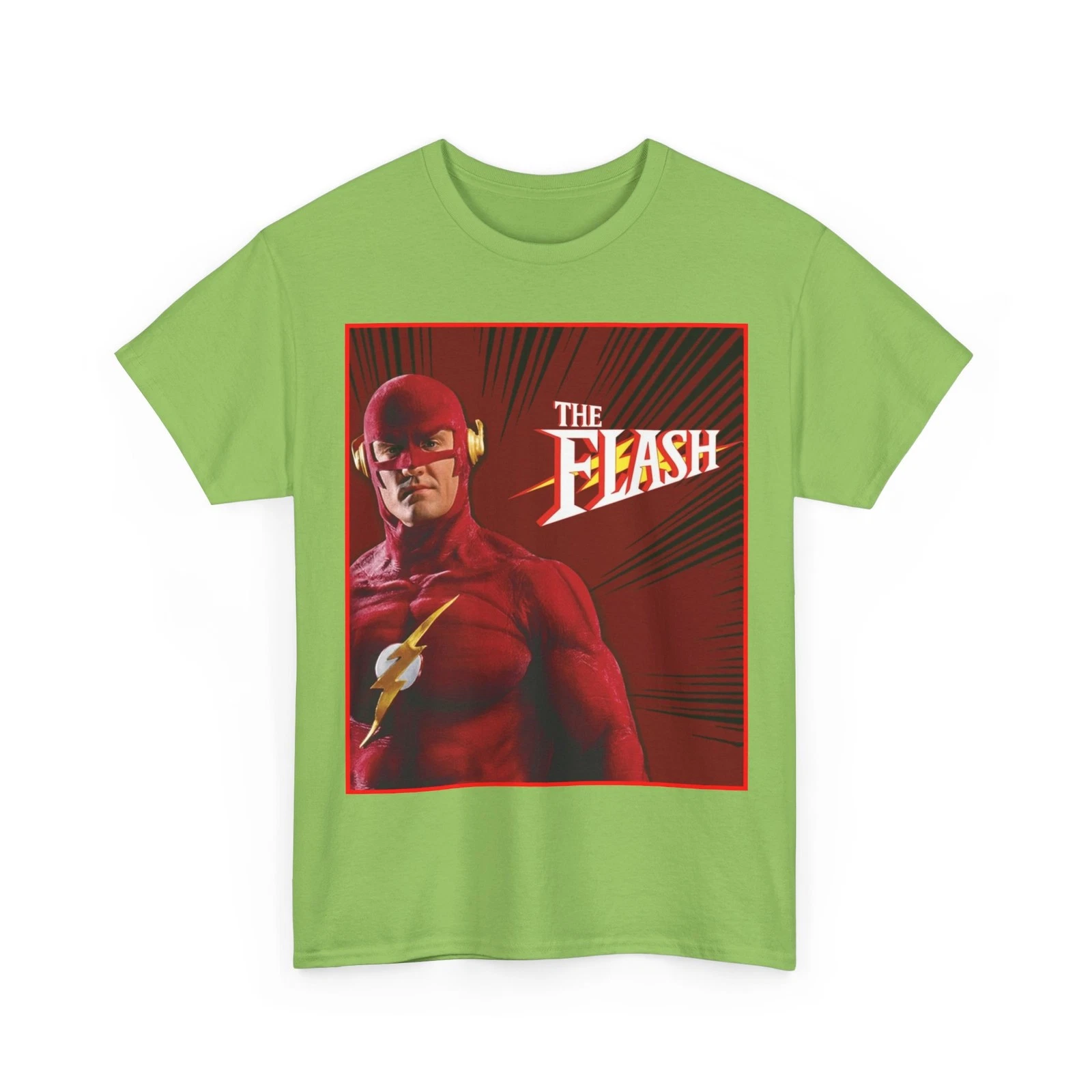 Flash T-Shirt - John Wesley Shipp - DC Comics 1990s TV Series - Barry Allen