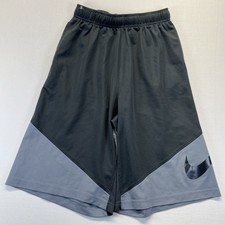 Nike Dri-Fit Premium Football Training Shorts Size Youth XL Double Gray