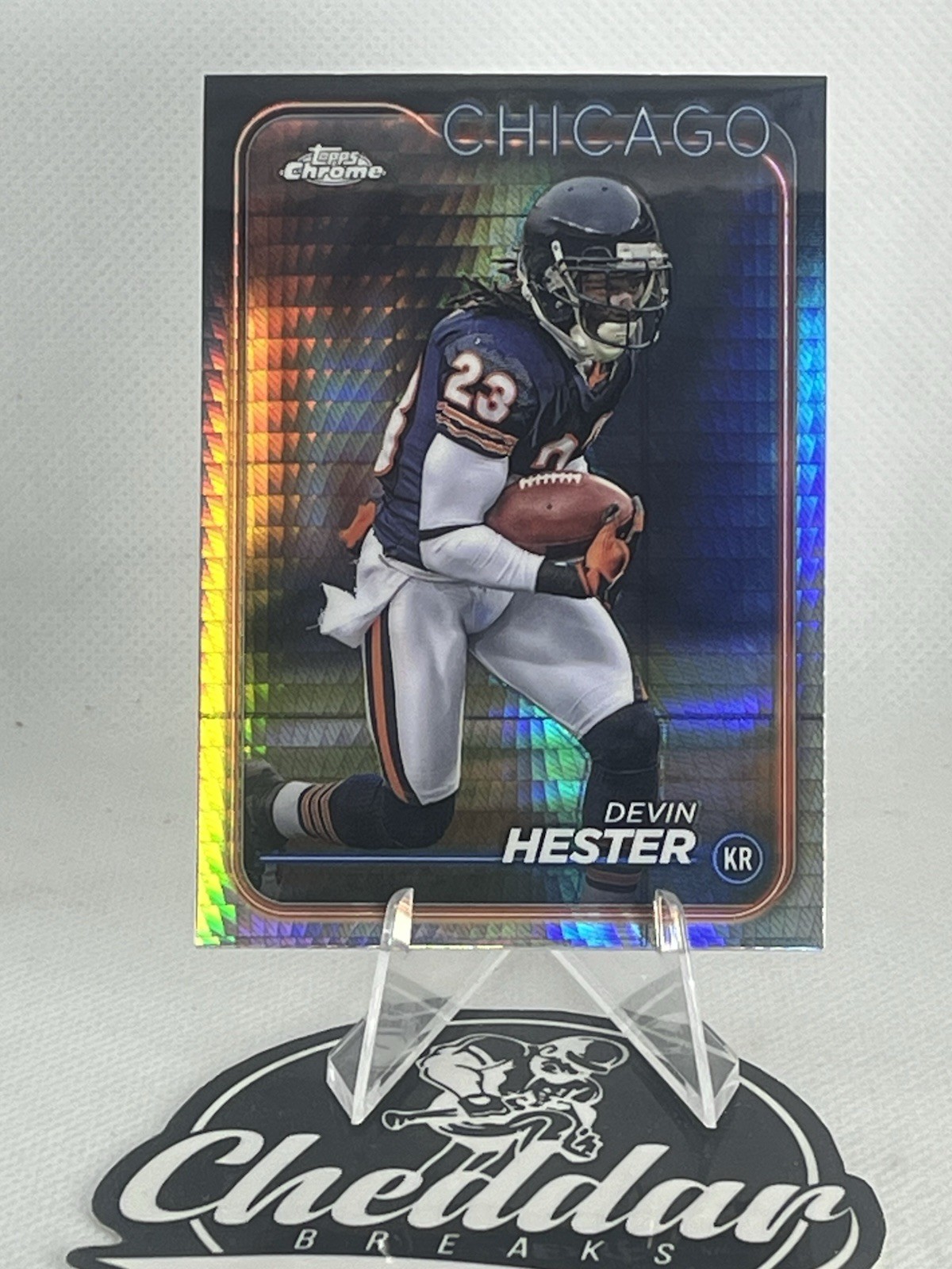 2024 Topps Chrome Football Prizm Refractor Devin Hester - Chicago Bears 🔥