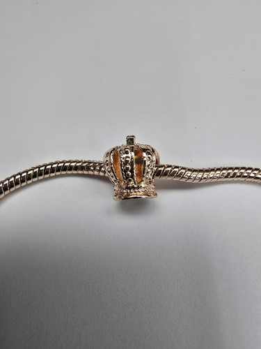 Rose Gold charm fits all charm bracelets
