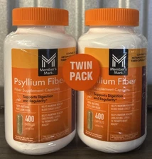 Psyllium Fiber 800 Capsules  Members Mark Compare Metamucil 3 In 1 Exp 8/2027
