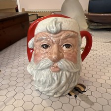 Royal Doulton Santa Claus Mug 1983 England D6704 Ceramic Coffee Head Bust Cup