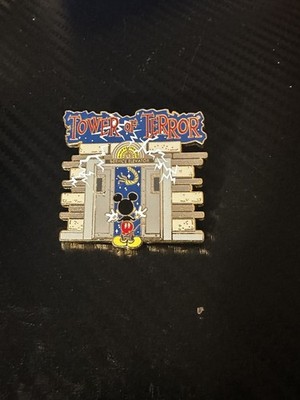 Disneyland Paris Tower of Terror Mickey Service Aufzug Pin