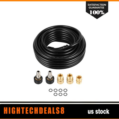 #ad High Pressure Washer Hose 50ft 3200PSI M22 Power Washer Extension Hose $38.69