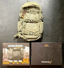 Tethrd Grit Saddle Kit Timber Predator V XL Platform Backpack Combo Package New