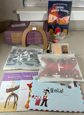 New Open Box Kiwi Co Atlas Crate SPAIN Themed Educational Set Kit 100 Complete