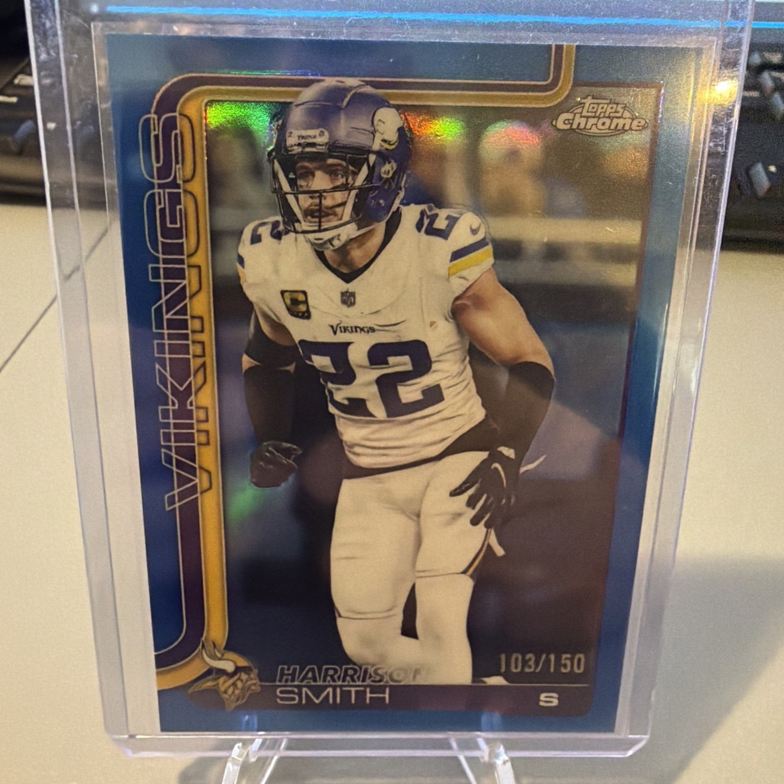 2025 Topps Chrome - Harrison Smith #204 Blue Refractor /150