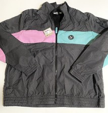 NWT PUMA Full Zip Track Woven Jacket Windbreaker XXL PUMA Black MSRP 95
