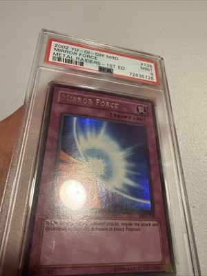 Mirror Force MRD0138 1st Edition Ultra Rare Yugioh PSA 9 | eBay