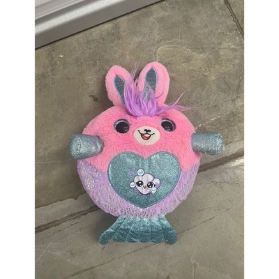 Zuru Rainbocorns Mermaidcorn Bunny Plush Pink Purple Sequin Mermaid Rabbit Toy