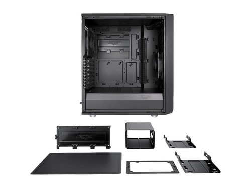 Fractal Design Meshify C Black ATX High Airflow Compact Mid Tower Computer PC... - Picture 11 of 12