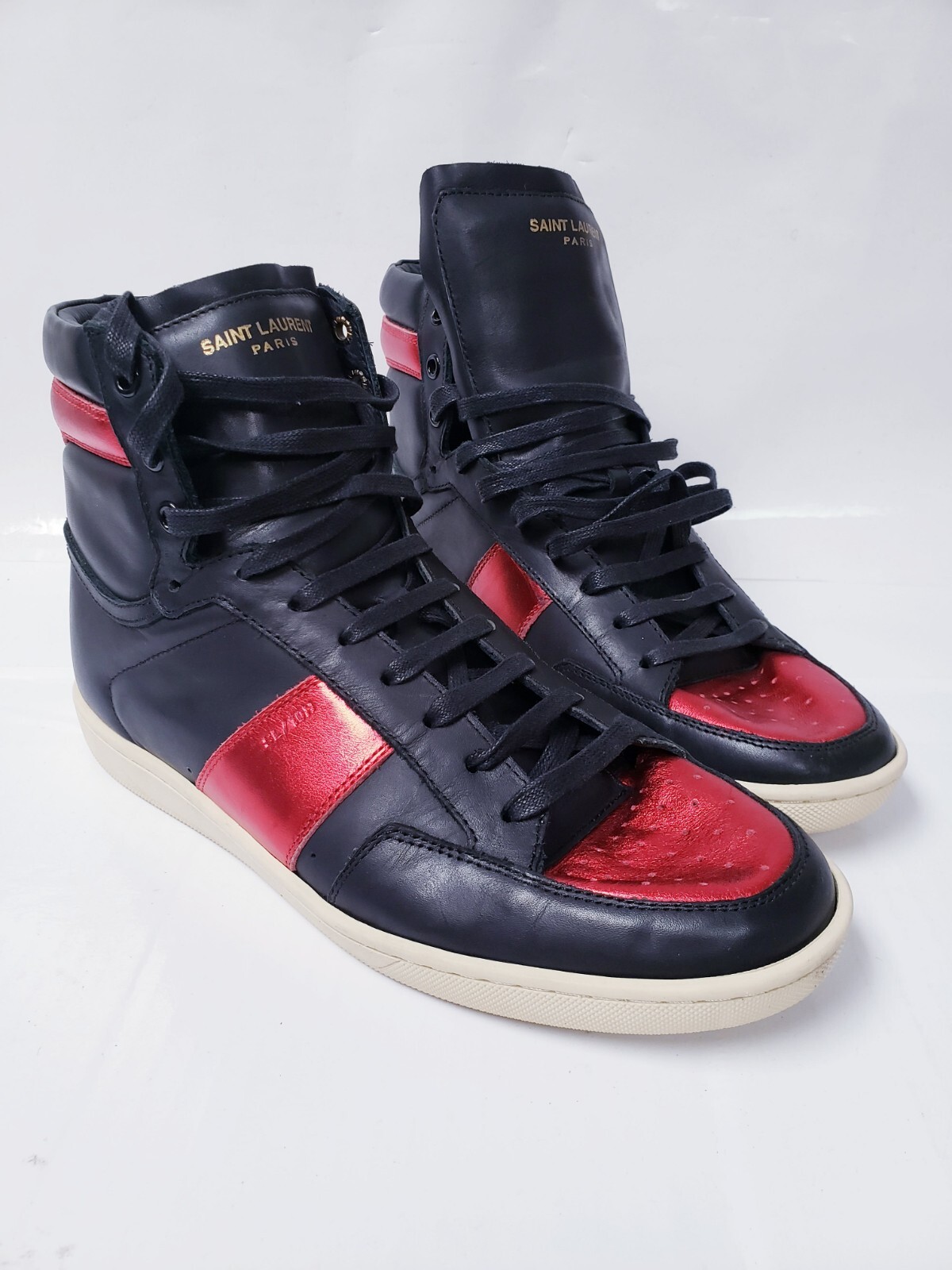 Sneaker alte uomo YSL Saint Laurent Court taglia 41