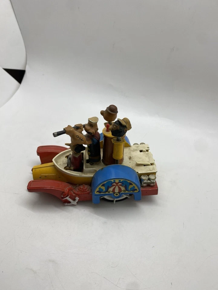 Corgi Toys Comics 802 Popeye Paddle Wagon Vintage Años 70 Die Cast Coleccionable Foto 3 de 4