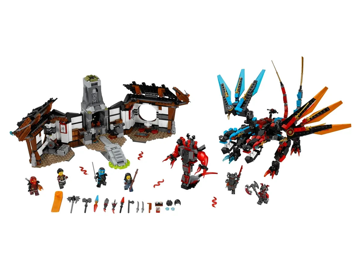 Lego Dragon's Forge 70627 NINJAGO Minifigure Building Set
