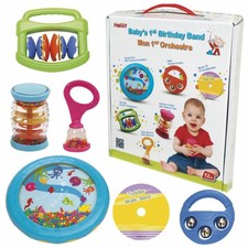 halilit baby band musical instrument gift set