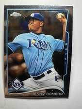 Enny Romero 2014 Topps Chrome Baseball RC #3  Tampa Bay Rays