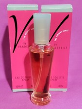 V THE VIBRANT SCENT Gloria Vanderbilt 1.0 oz / 30 ml EDT Spray, Lot of 2