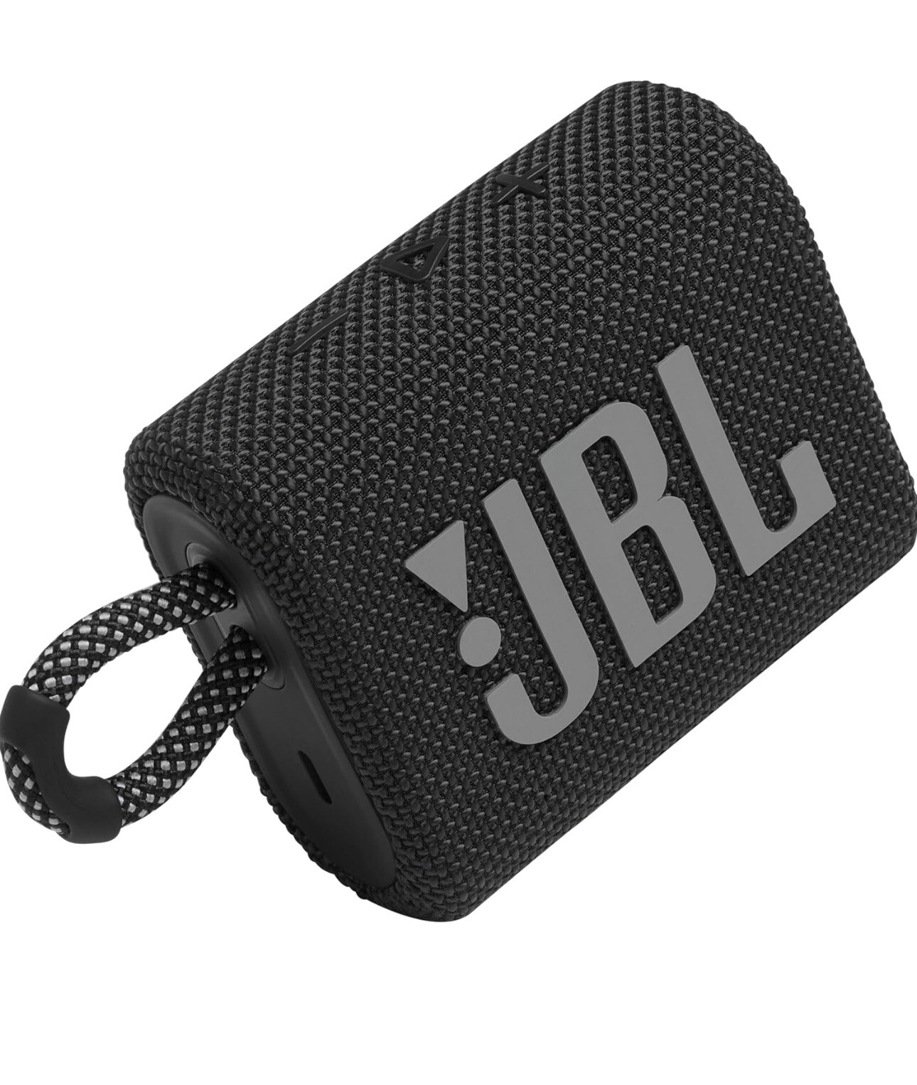 JBL Go 3 Portable Waterproof Speaker - Black-image