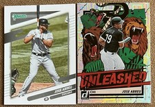 Jose Abreu 2021 Panini Donruss Lot Unleashed Vector Parallel Chicago White Sox