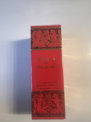 MOLINARD DE MOLINARD 1.68 Fl.oz/50mL EDT Spray For Women s-New Sealed Box-RARE!