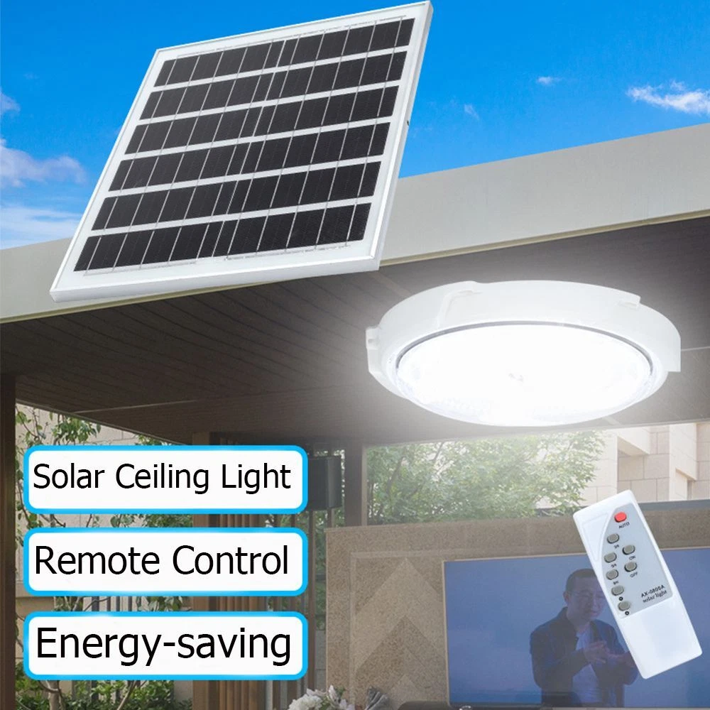 Home Room Indoor Ligths Solar Ceiling Light 2835 Lamp Beads Remote
