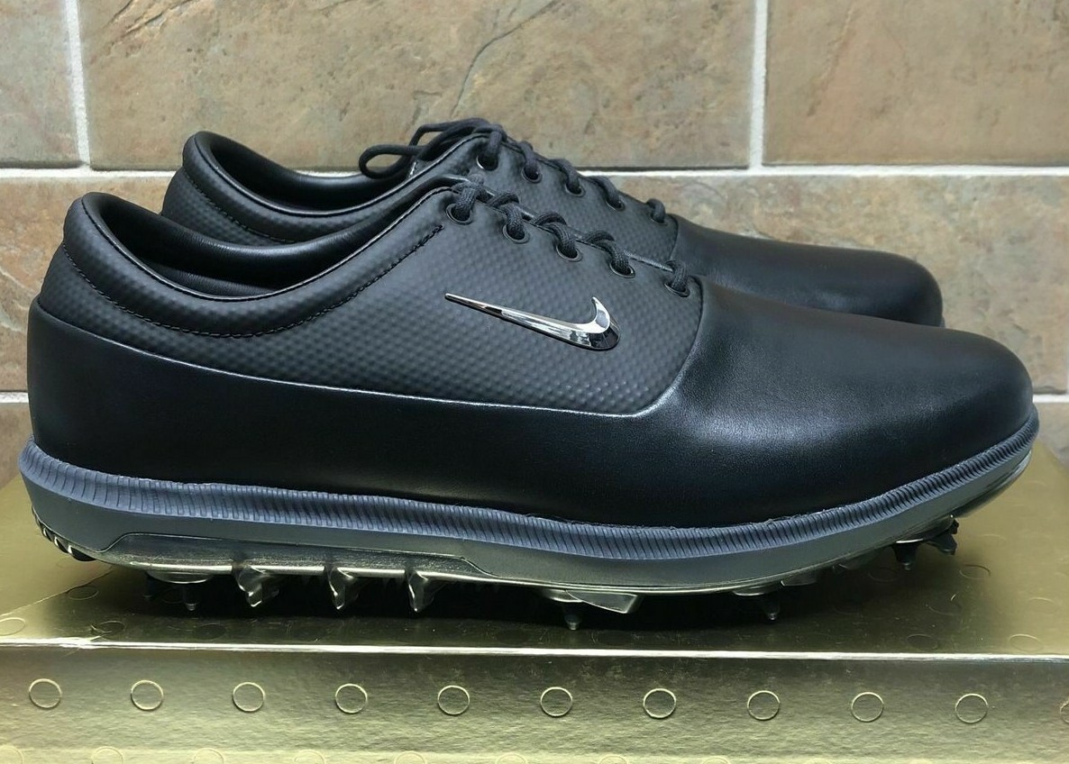 Nike Air Zoom Victory Tour Golf Shoes Men Size 8 Black Chrome AQ1479-001-image