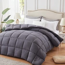 Queen Size Comforter - Down Alternative Comforter All-Season Lightweight Duve...