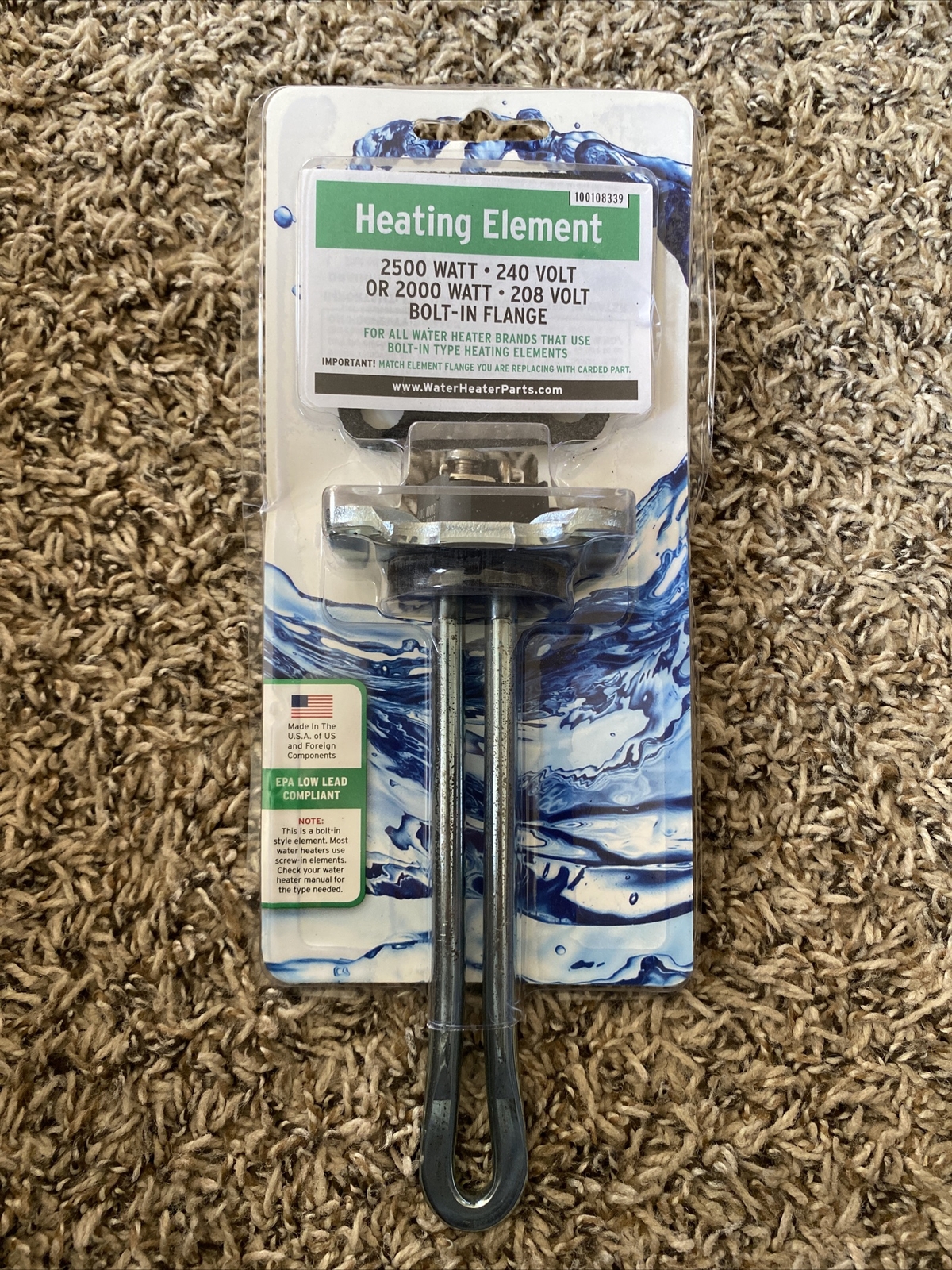 Heating Element 9000182 Reliance Copper Electric Water Heater Element | eBay