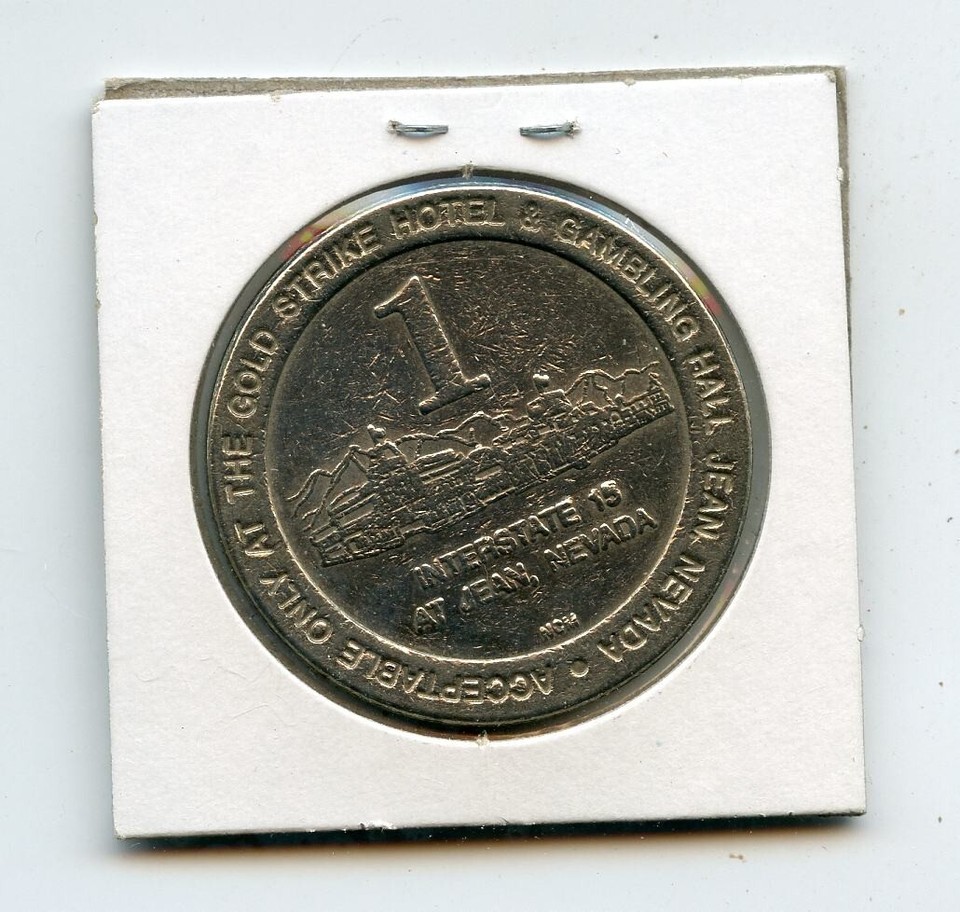 1.00 Token from the Gold Strike Casino Jean Nevada NCM 1990 $1 | eBay