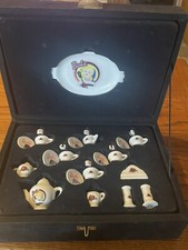 Barbie porcelain tea party set service for 6 SOLO in the SPOTLIGHT ROCK  ROLL