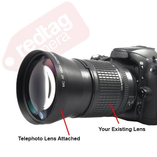 52MM 0.43X Wide Angle & 2.2X Telephoto Lens for Nikon D5100 D5000