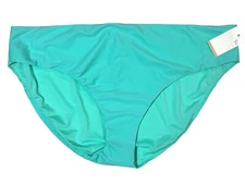 SO Bikini Bottoms Women’s Size 3X Bathing Swim Suit Swimwear Hipster Aqua NWT