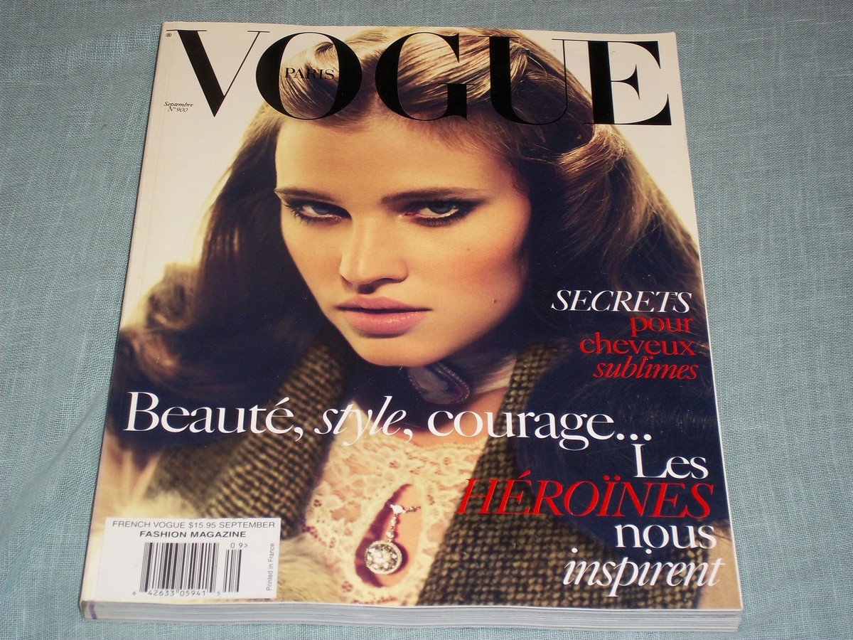 2009 SEPTEMBER VOGUE PARIS MAGAZINE - LARA STONE - HIGH END