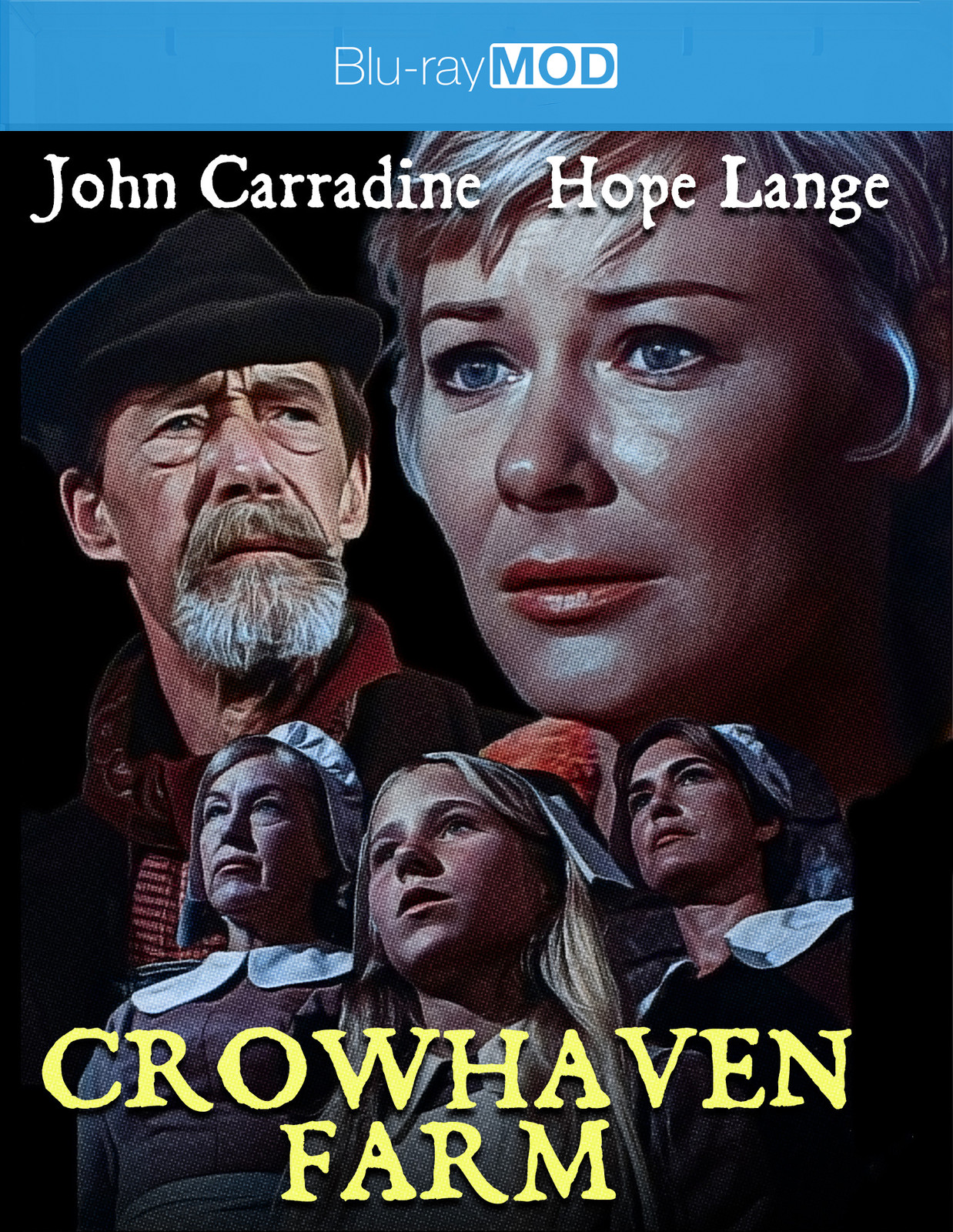 CROWHAVEN FARM - Creepy 1970 witchcraft TV movie Hope Lange John Carradine NEW B
