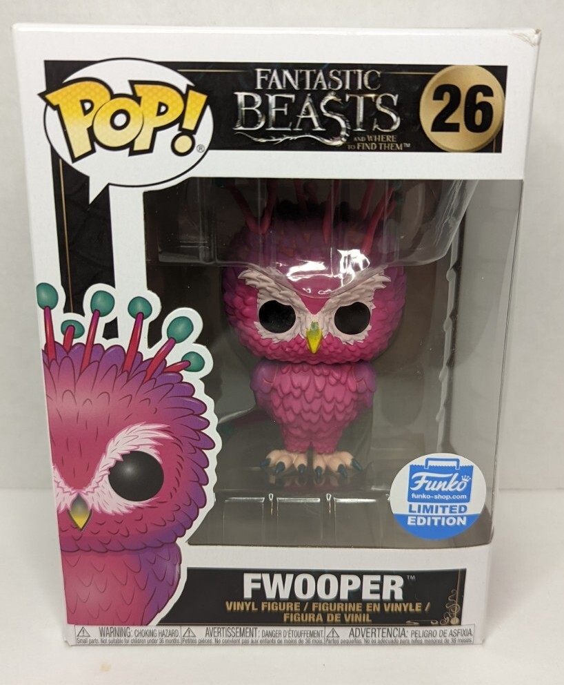 En Oferta Figura De Vinilo Funko Pop- Fwooper 26 Fantastic Beasts Edición Limitada Exclusiva