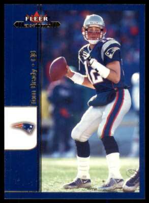 Tom Brady Card 2002 Fleer Maximum #1