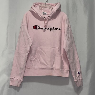 トップス Vintage champion Reverse Weave baby pink Vintage Champion Reverse Weave hoodie pink spellout womens