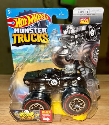 Hot Wheels Rodger Dodger Magic 8 Ball Monster Truck TREASURE HUNT