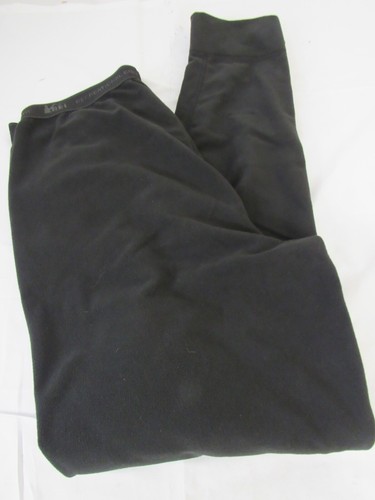REI Black Pants LG Long Underwear Base Layer Stretch Hiking Camping Outdoor Mens - Picture 2 of 6