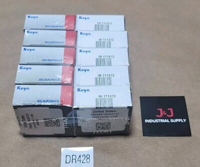 *FACTORY SEALED* [10] Koyo IR-111412 Inner Ring .69 ID .88 OD .75 W + Warranty!