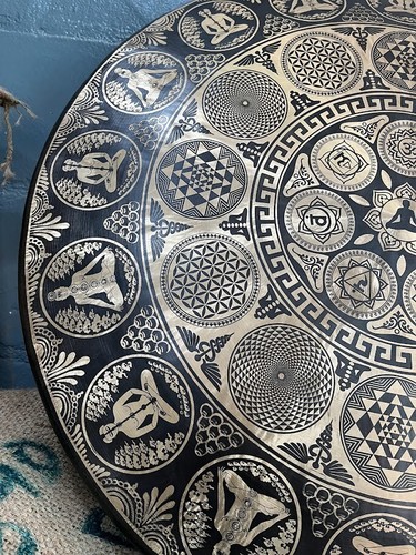 70CM Handmade Gong-Deep Powerful Sound Vibration Gong-Tibetan Sound Healing Gong - Picture 4 of 13