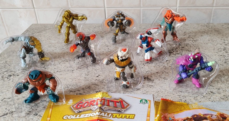 GORMITI 2021 WAVE 10: LA COLLEZIONE COMPLETA 9 PERSONAGGI CON CARTE - NUOVI! - Immagine 3 di 4