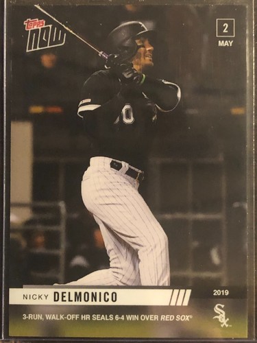 2019 Topps Now 168 Nicky Delmonico