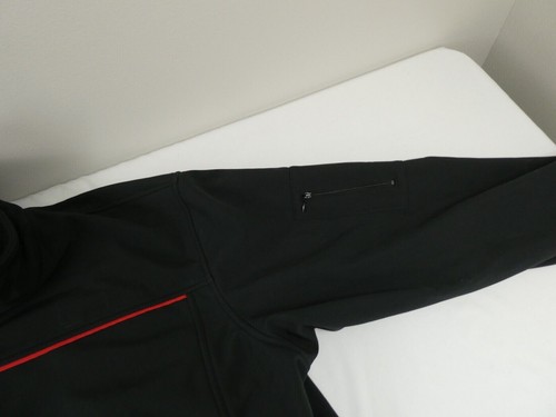 NWOT GALLS JA2329 AGENT Soft Shell Jacket BLACK/RED SIZE MENS MEDIUM - Picture 2 of 5