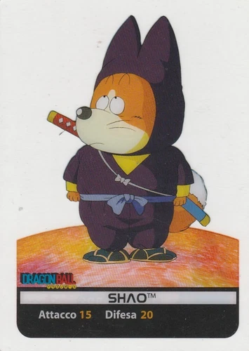 Lamincards Dragon Ball Edibas Serie Nera SHAO N 49