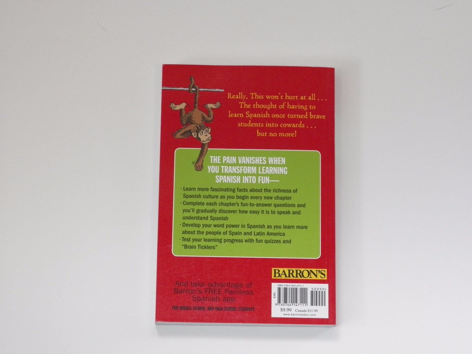 Painless Spanish by Carlos B. Vega Second Edition (2011, Paperback