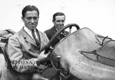 Sunbeam factory racer Resta 1914 French Grand Prix Lyon circuit photo