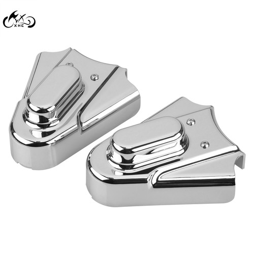 Chrome Rear Phantom Swingarm Axle Covers For Harley Heritage Softail Springer US - Picture 4 of 13