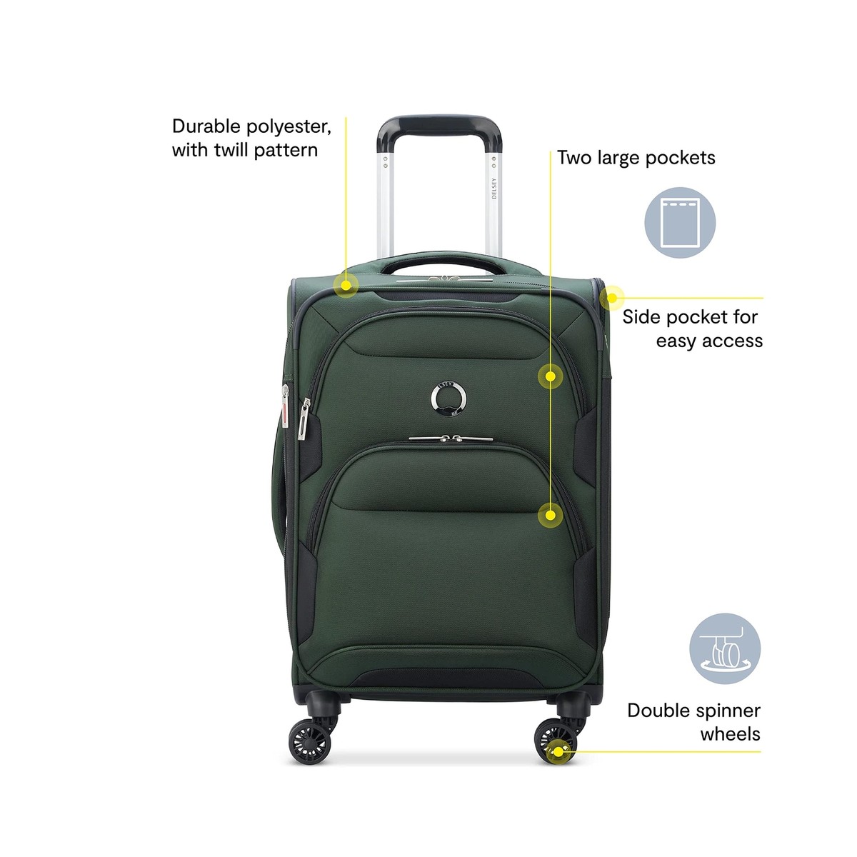 みんDelsey Paris REMPART expandable Amazon.com | DELSEY PARIS Rempart Hardside Expandable